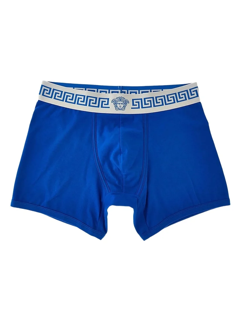 Men's Greca Medusa-Head Jersey Boxer Brief Men's Greca Medusa-Head Jersey Boxer Brief
