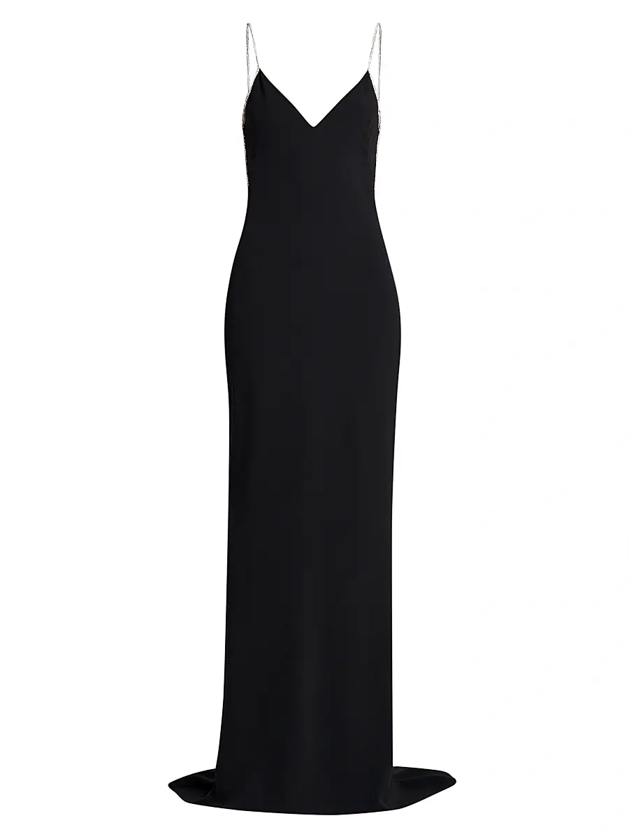 Tom Ford Women's V-Neck Open-Back Gown | Image 1 Tom Ford Women's V-Neck Open-Back Gown | Image 1