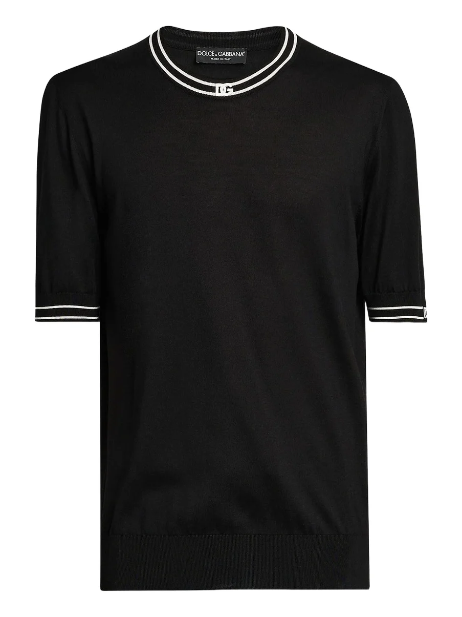 Men's Logo Silk T-Shirt Men's Logo Silk T-Shirt