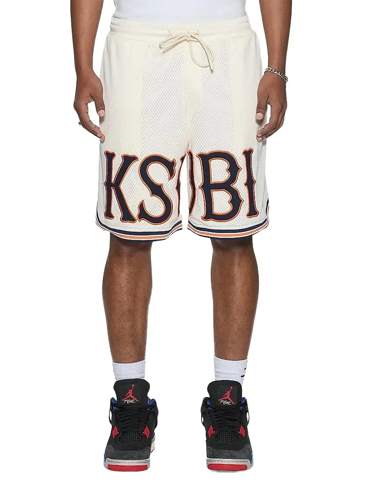 Ksubi Men's Bolter Mesh Life Shorts - Natural | Image 1 Ksubi Men's Bolter Mesh Life Shorts - Natural | Image 1