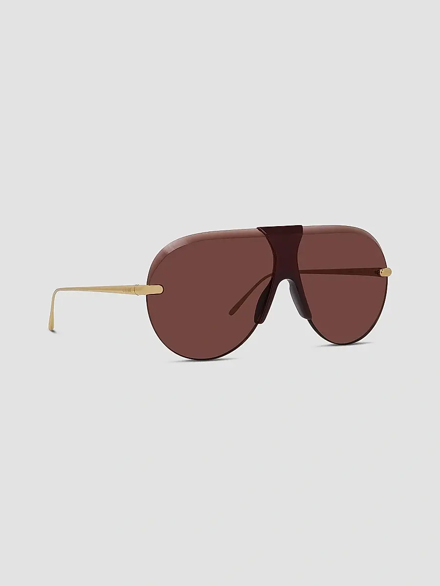 Loewe Women's Slim Aviator Rimless Sunglasses | Thumbnail 9 Loewe Women's Slim Aviator Rimless Sunglasses | Thumbnail 9