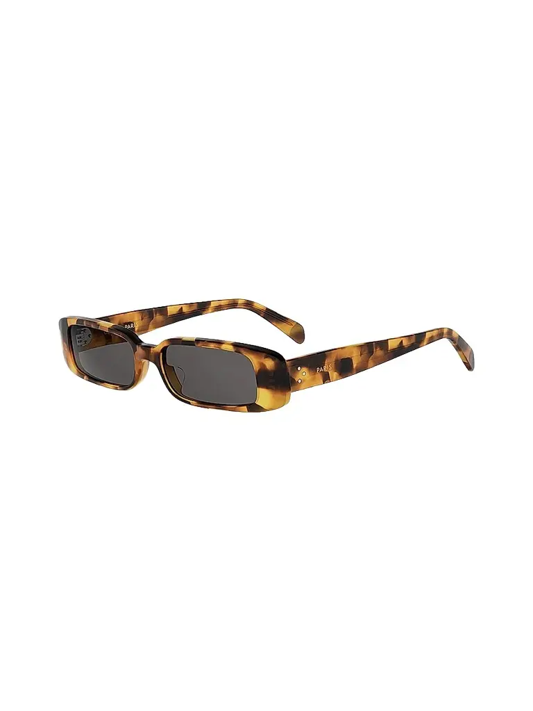 Celine Women's 3 Dots 53MM Rectangular Sunglasses - Blonde Havana Smoke | Image 1 Celine Women's 3 Dots 53MM Rectangular Sunglasses - Blonde Havana Smoke | Image 1