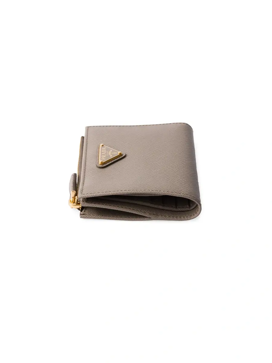Prada Women's Small Saffiano Leather Wallet | Thumbnail 4 Prada Women's Small Saffiano Leather Wallet | Thumbnail 4