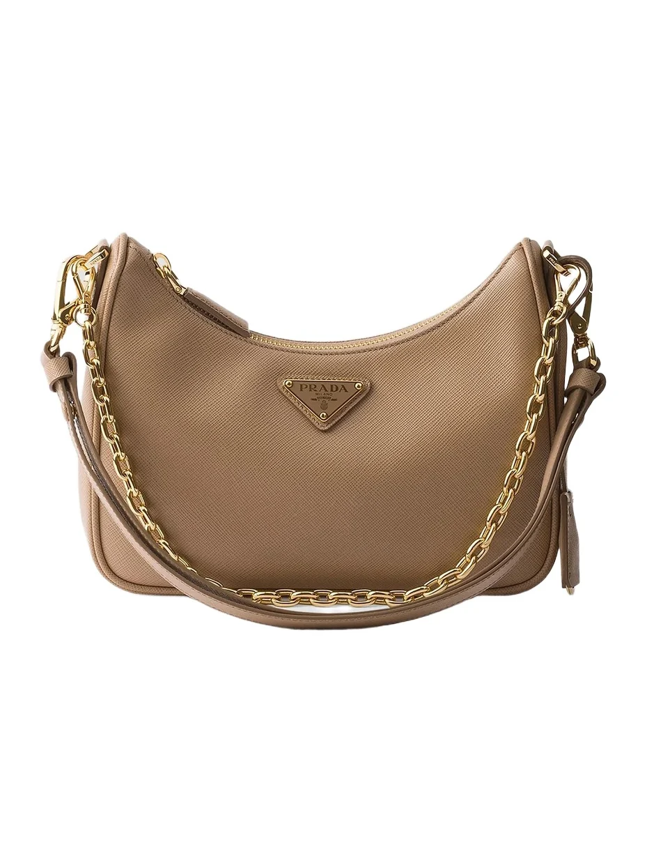 Women's Re-Edition Saffiano Leather Shoulder Bag Women's Re-Edition Saffiano Leather Shoulder Bag