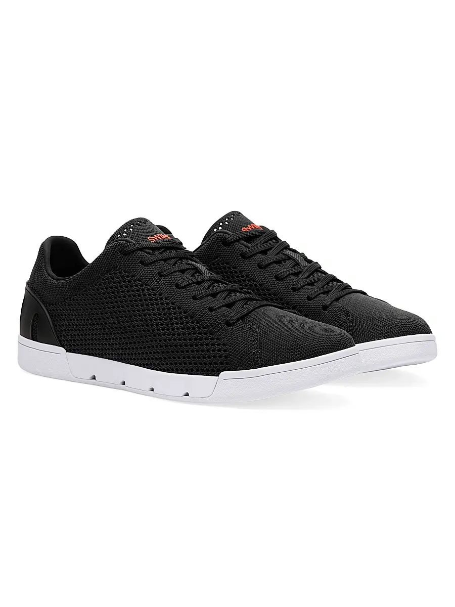 SWIMS Men's Breeze Tennis Knit Low-Top Sneakers | Thumbnail 2