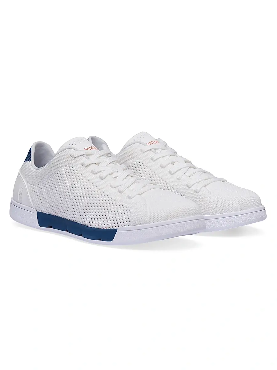 SWIMS Men's Breeze Tennis Knit Low-Top Sneakers | Thumbnail 2