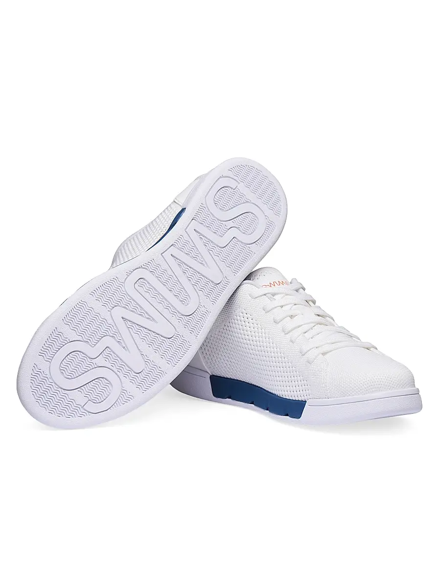 SWIMS Men's Breeze Tennis Knit Low-Top Sneakers | Thumbnail 4