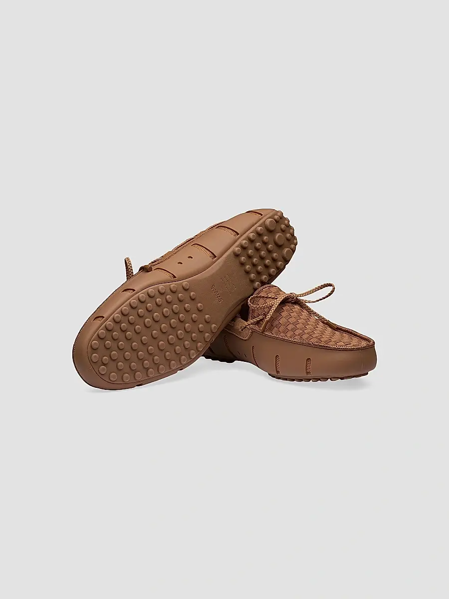 SWIMS Men's Woven Driving Loafers | Thumbnail 4