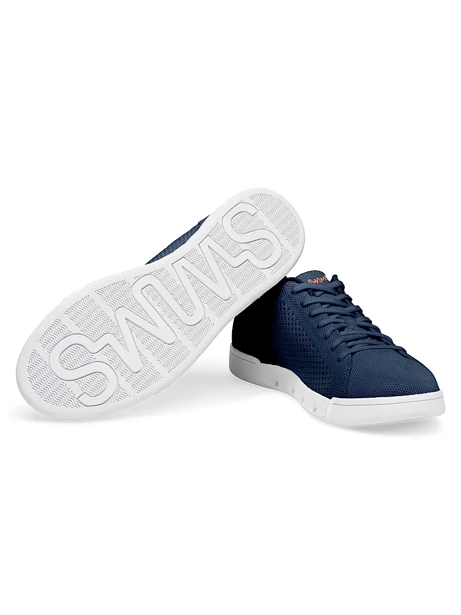 SWIMS Men's Breeze Tennis Knit Low-Top Sneakers | Thumbnail 4