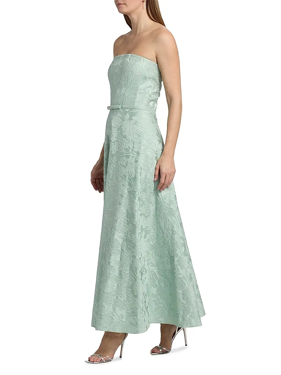 SACHIN & BABI Women's Darian Floral Cloque Maxi Dress | Thumbnail 2 SACHIN & BABI Women's Darian Floral Cloque Maxi Dress | Thumbnail 2