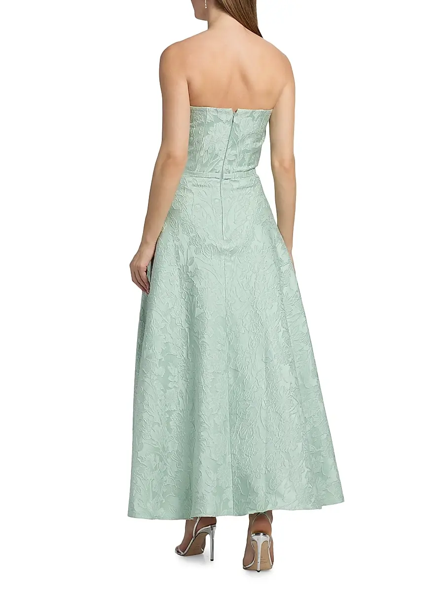 SACHIN & BABI Women's Darian Floral Cloque Maxi Dress | Thumbnail 5 SACHIN & BABI Women's Darian Floral Cloque Maxi Dress | Thumbnail 5