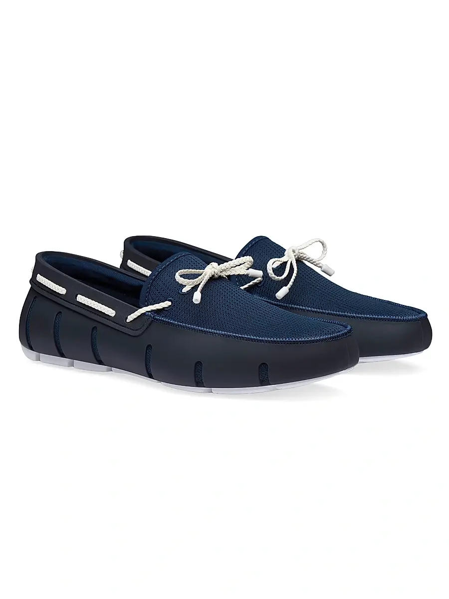 SWIMS Men's Braided Lace Loafers | Thumbnail 2 SWIMS Men's Braided Lace Loafers | Thumbnail 2