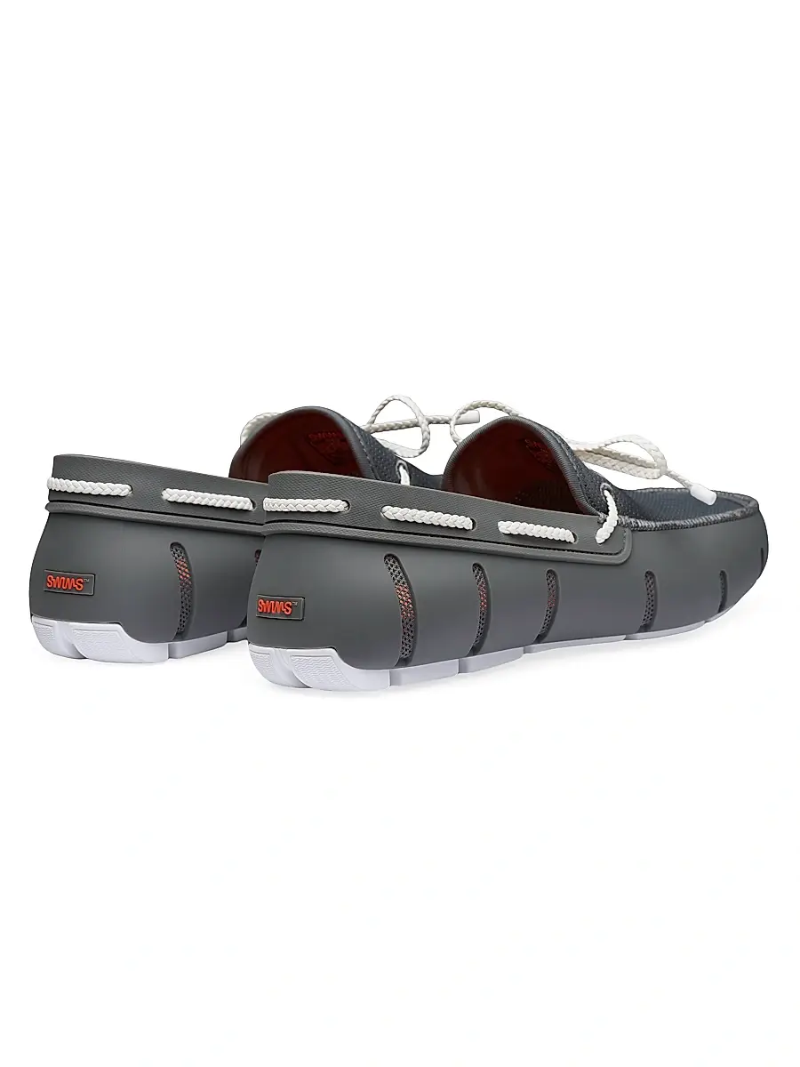 SWIMS Men's Braided Lace Loafers | Thumbnail 3