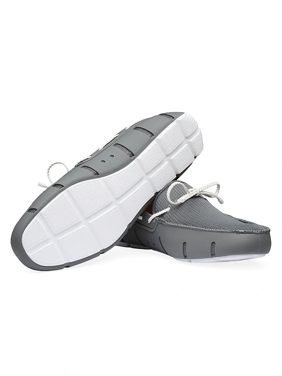 SWIMS Men's Braided Lace Loafers | Thumbnail 4