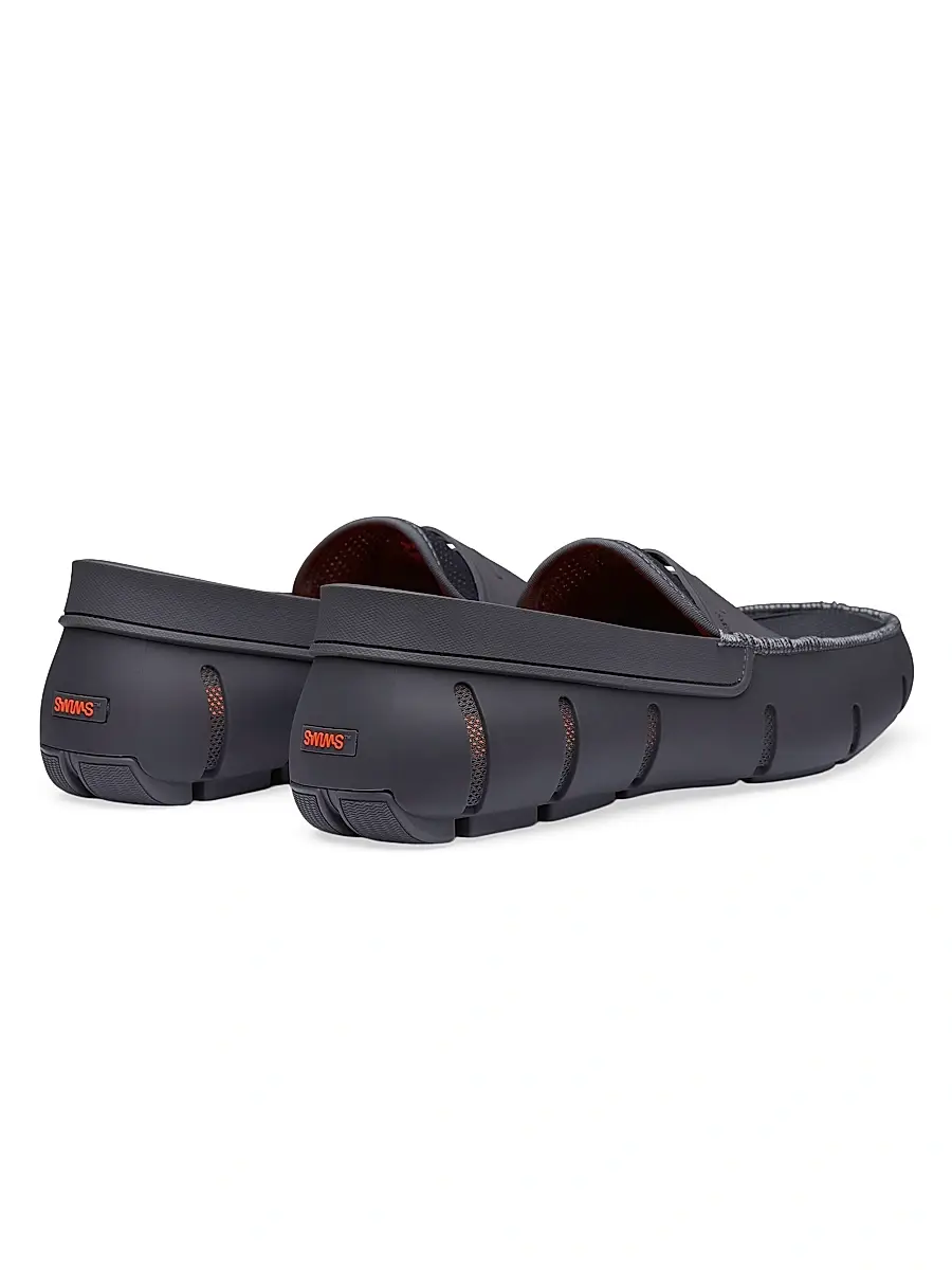 SWIMS Men's Mesh & Rubber Penny Loafers | Thumbnail 3