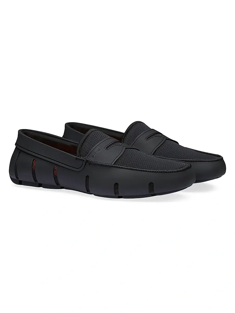 SWIMS Men's Mesh & Rubber Penny Loafers | Thumbnail 2 SWIMS Men's Mesh & Rubber Penny Loafers | Thumbnail 2