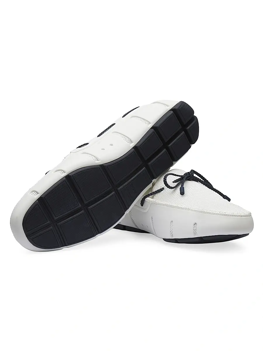 SWIMS Men's Braided Lace Loafers | Thumbnail 4 SWIMS Men's Braided Lace Loafers | Thumbnail 4