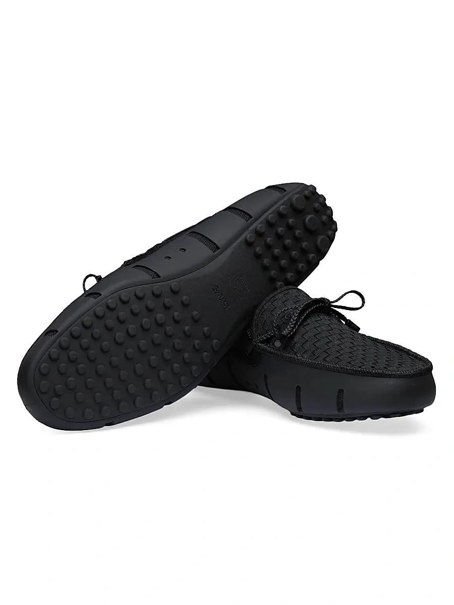 SWIMS Men's Woven Driving Loafers | Thumbnail 4