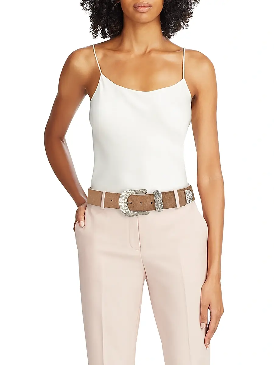L'Agence Women's Otera Leather Belt | Thumbnail 2