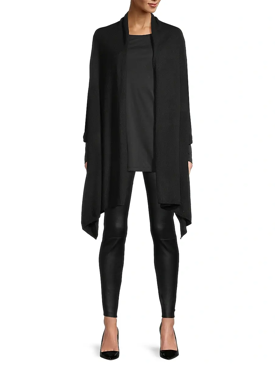 Sofia Cashmere Women's Cashmere Knit Wrap | Thumbnail 2 Sofia Cashmere Women's Cashmere Knit Wrap | Thumbnail 2