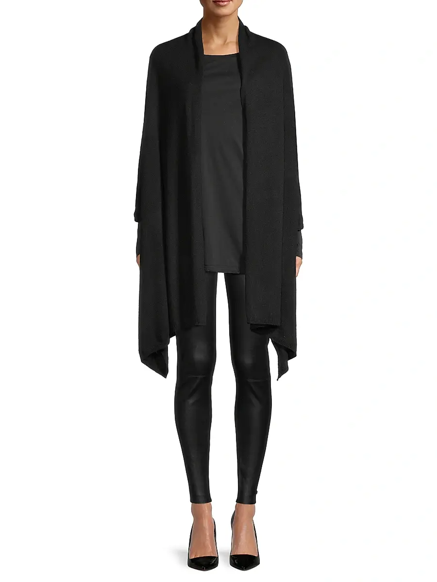 Sofia Cashmere Women's Cashmere Knit Wrap | Thumbnail 3 Sofia Cashmere Women's Cashmere Knit Wrap | Thumbnail 3