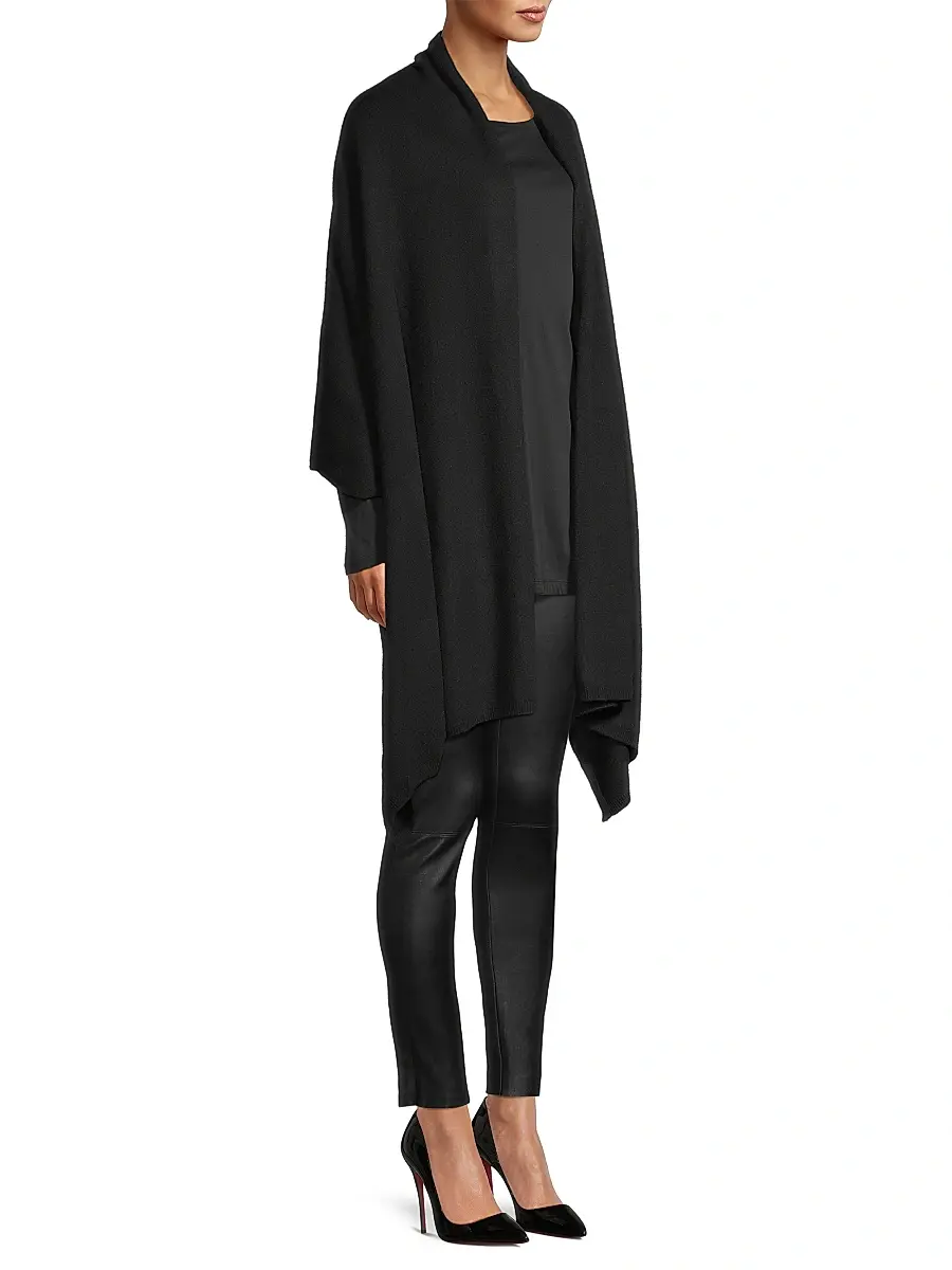 Sofia Cashmere Women's Cashmere Knit Wrap | Thumbnail 4 Sofia Cashmere Women's Cashmere Knit Wrap | Thumbnail 4