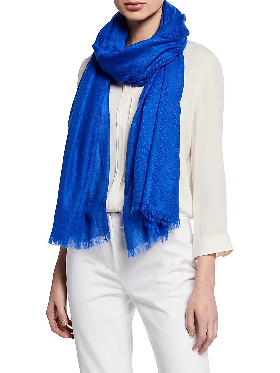 Sofia Cashmere Women's Lightweight Cashmere Scarf | Thumbnail 3 Sofia Cashmere Women's Lightweight Cashmere Scarf | Thumbnail 3