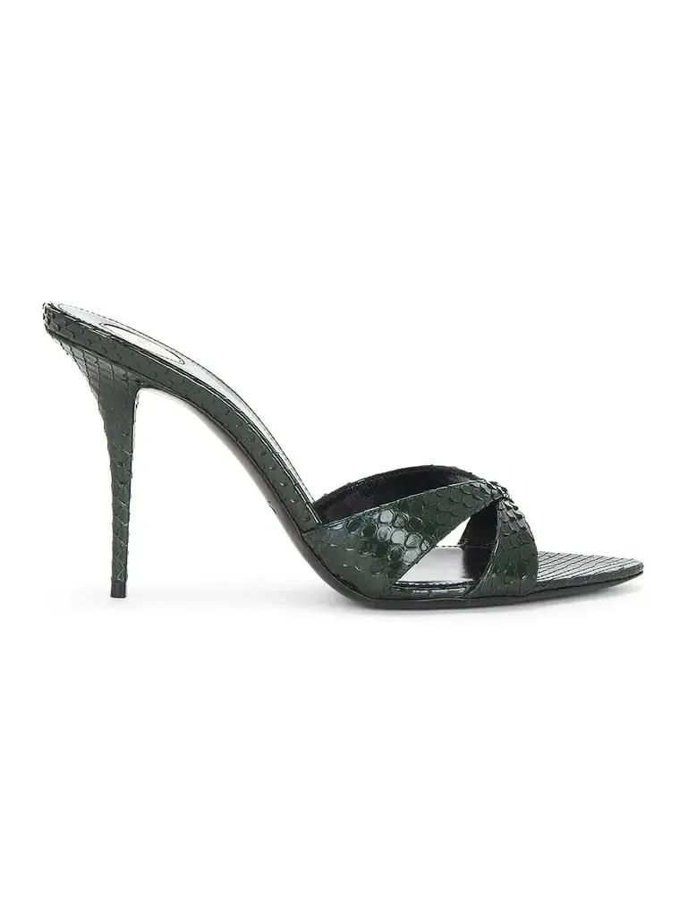 Gippy Python Mule Sandal Gippy Python Mule Sandal