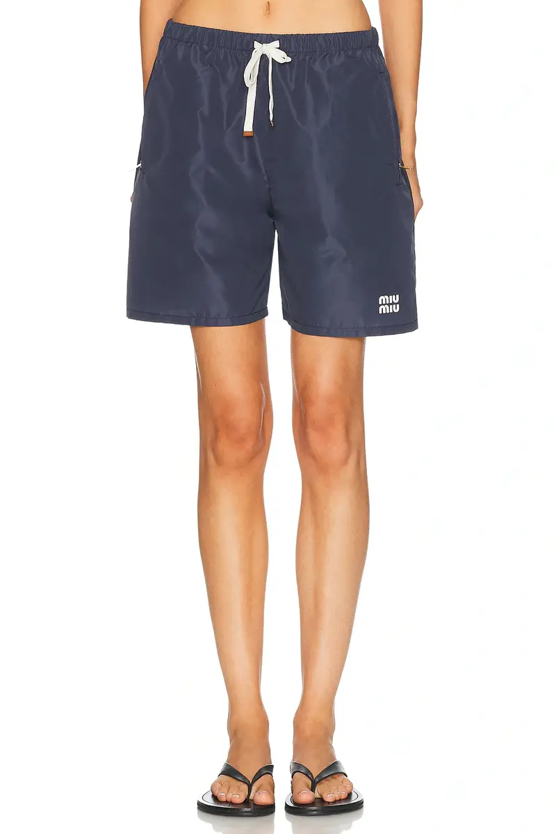 Miu Miu Tela Tec Short | Thumbnail 2