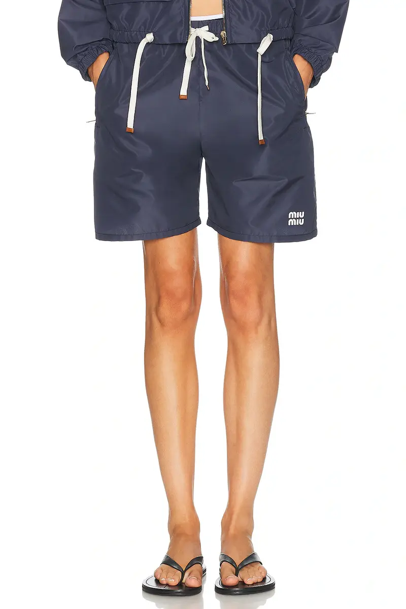 Miu Miu Tela Tec Short | Image 1 Miu Miu Tela Tec Short | Image 1