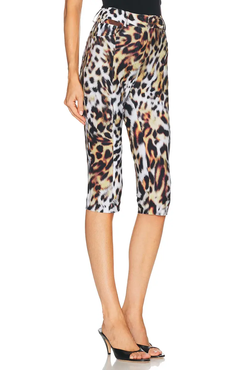 Norma Kamali Pedal Pusher Capri Pant | Thumbnail 2