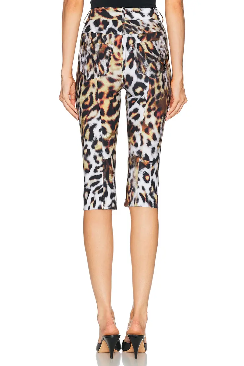 Norma Kamali Pedal Pusher Capri Pant | Thumbnail 4