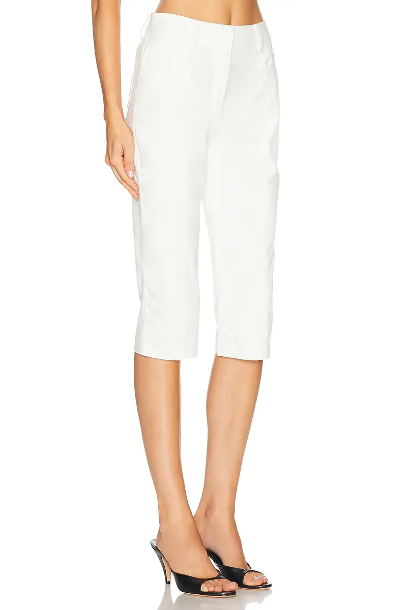 Norma Kamali Pedal Pusher Capri Pant | Thumbnail 2 Norma Kamali Pedal Pusher Capri Pant | Thumbnail 2