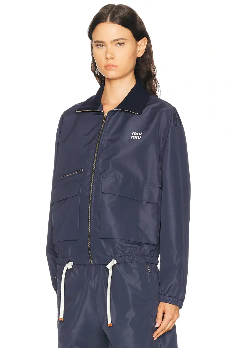 Miu Miu Tela Tec Jacket | Thumbnail 2 Miu Miu Tela Tec Jacket | Thumbnail 2