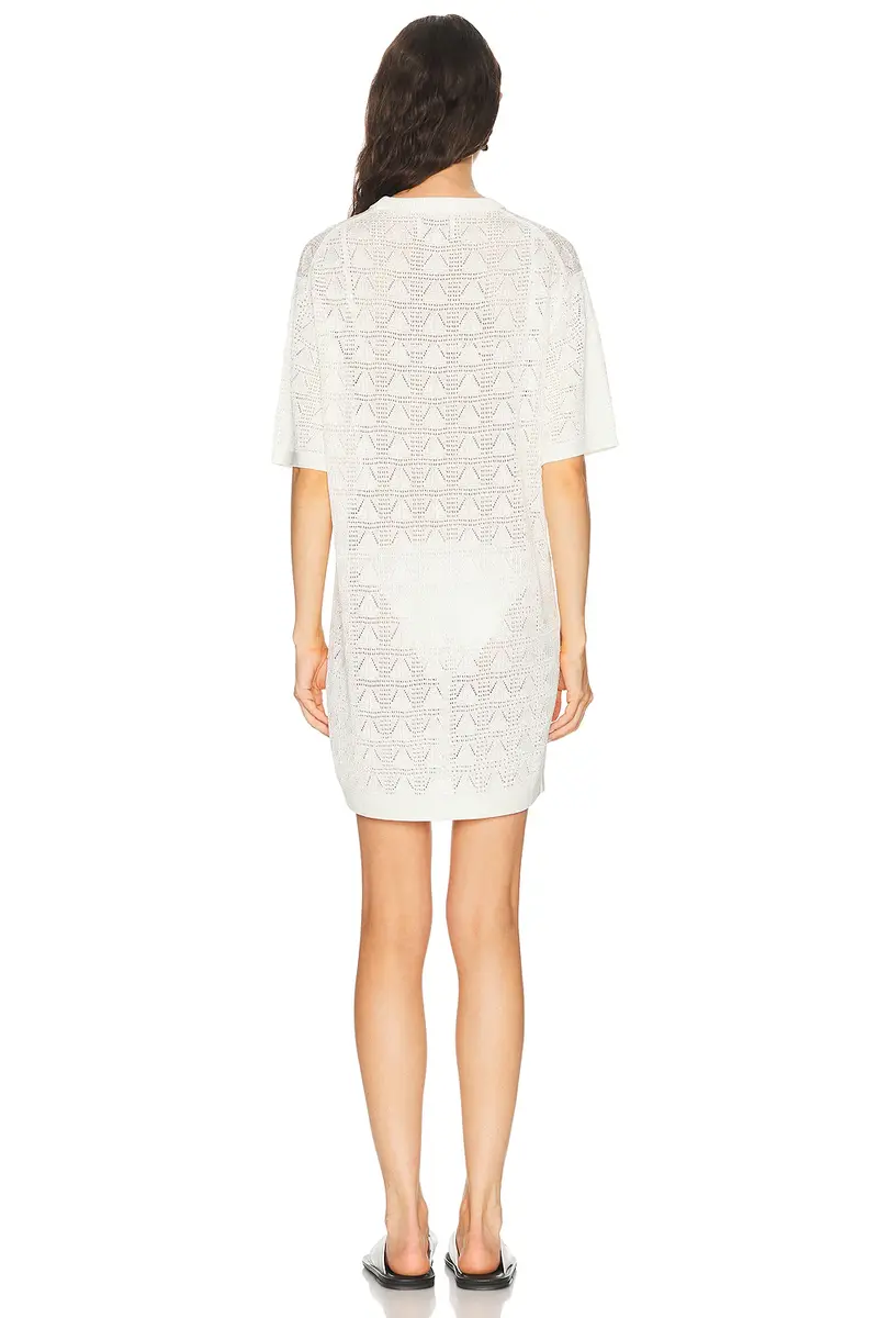 Loulou de Saison Armas Knit T-Shirt Dress | Thumbnail 3 Loulou de Saison Armas Knit T-Shirt Dress | Thumbnail 3