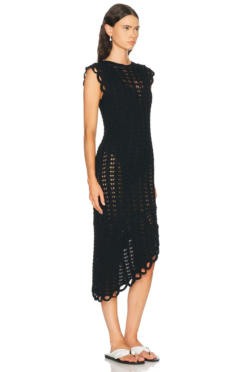 Loulou de Saison Malena Asymmetric Sleeveless Dress | Thumbnail 2 Loulou de Saison Malena Asymmetric Sleeveless Dress | Thumbnail 2