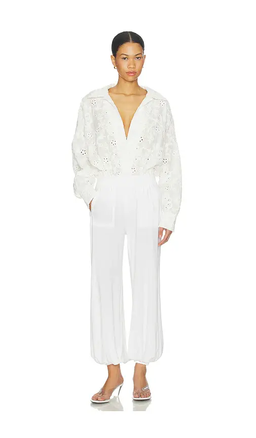 Norma Kamali Boyfriend Puff Jog Pant | Thumbnail 5 Norma Kamali Boyfriend Puff Jog Pant | Thumbnail 5