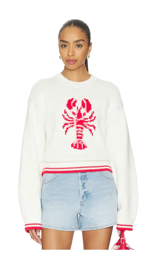 Lovers and Friends Cayden Lobster Sweater | Image 1 Lovers and Friends Cayden Lobster Sweater | Image 1