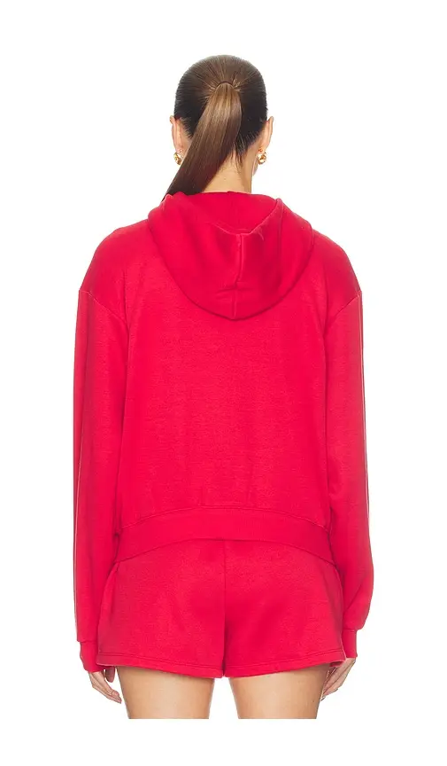 Skims Cotton Fleece Classic Zip Up Hoodie | Thumbnail 4 Skims Cotton Fleece Classic Zip Up Hoodie | Thumbnail 4