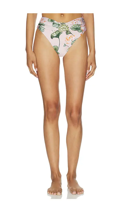 PatBo Lotus High Waist Bikini Bottom | Image 1 PatBo Lotus High Waist Bikini Bottom | Image 1
