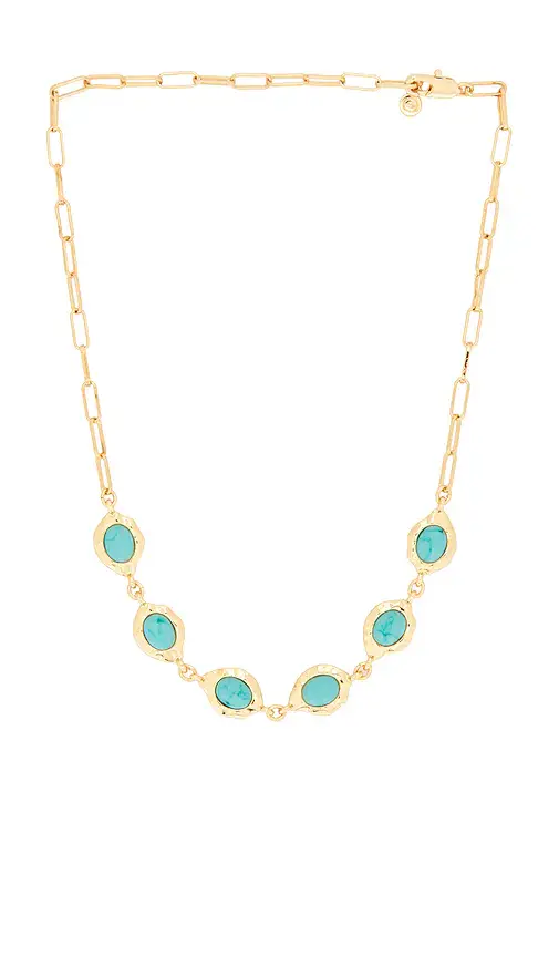Ettika Molten Turquoise Necklace | Image 1 Ettika Molten Turquoise Necklace | Image 1