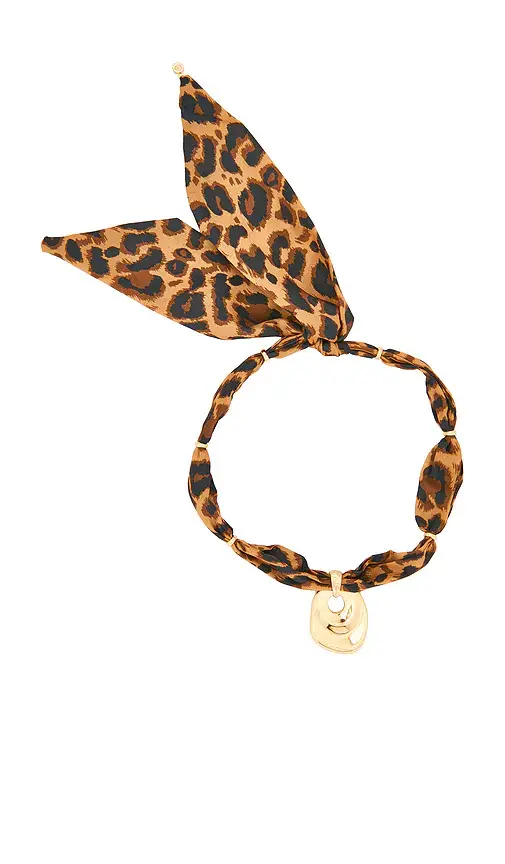 Ettika Leopard Scarf Necklace | Image 1 Ettika Leopard Scarf Necklace | Image 1
