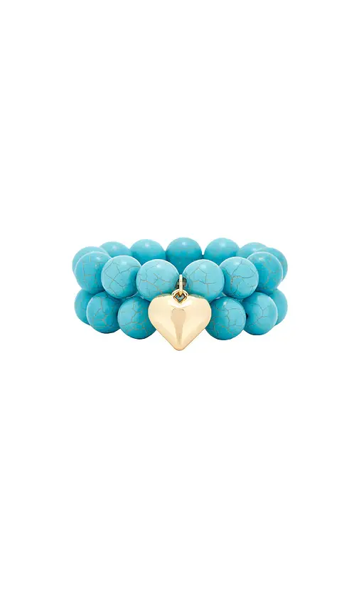 Ettika Luck And Love Turquoise Bracelet Set | Thumbnail 2