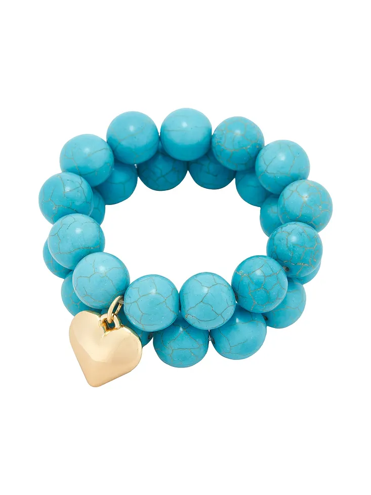 Luck And Love Turquoise Bracelet Set Luck And Love Turquoise Bracelet Set