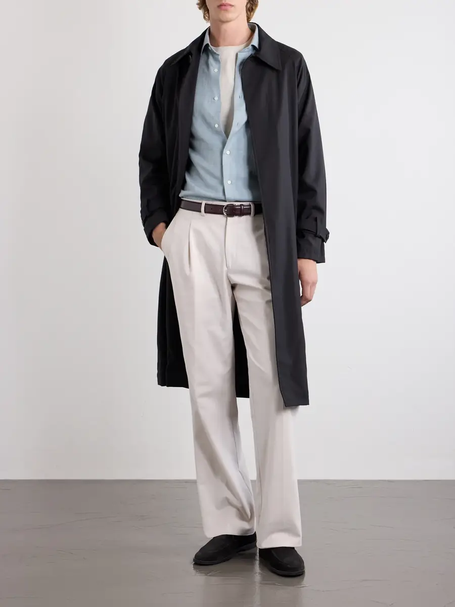 Caruso Cotton and Cashmere-Blend Shirt - Men | Thumbnail 2 Caruso Cotton and Cashmere-Blend Shirt - Men | Thumbnail 2