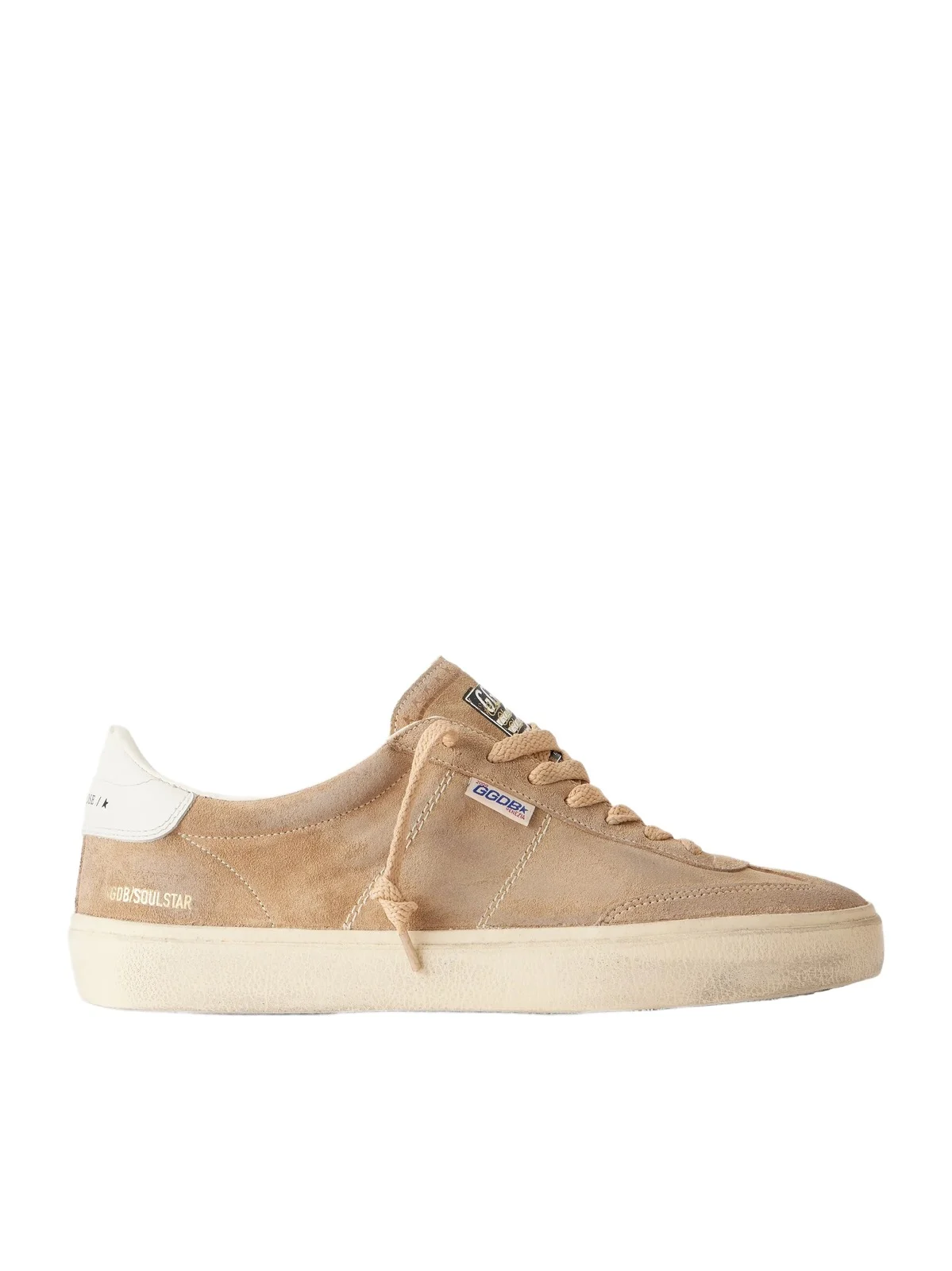 Super-Star Distressed Leather-Trimmed Suede Sneakers - Men
