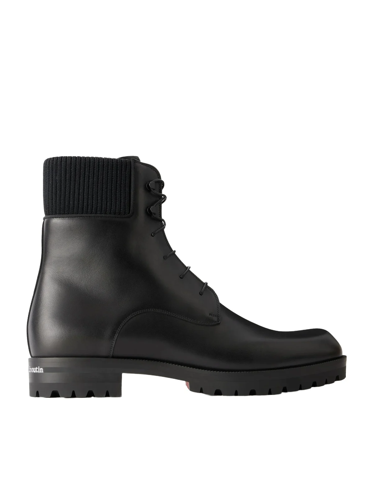 Christian Louboutin Trapman Leather Lace-Up Boots - Men