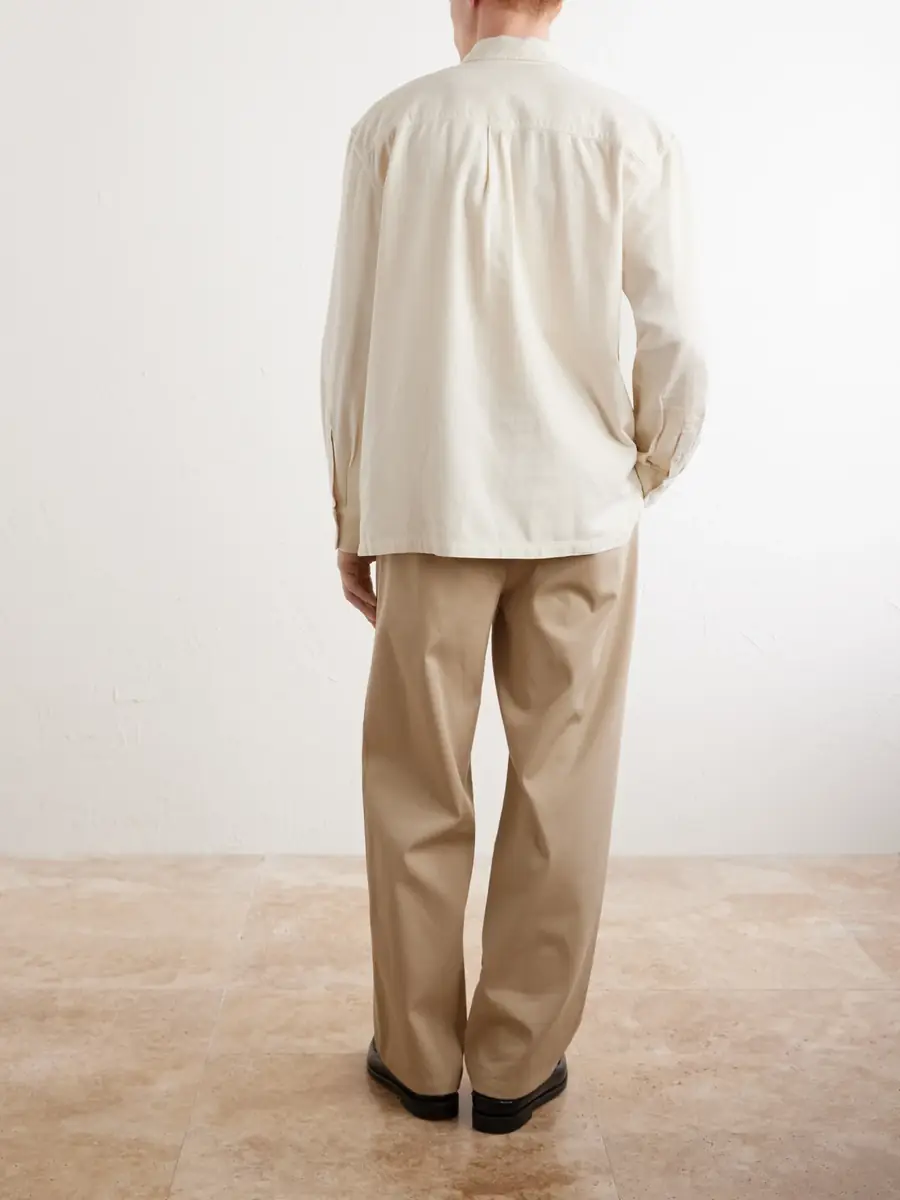 OFFICINE GÉNÉRALE Jordy Cotton-Twill Polo Shirt - Men | Thumbnail 4