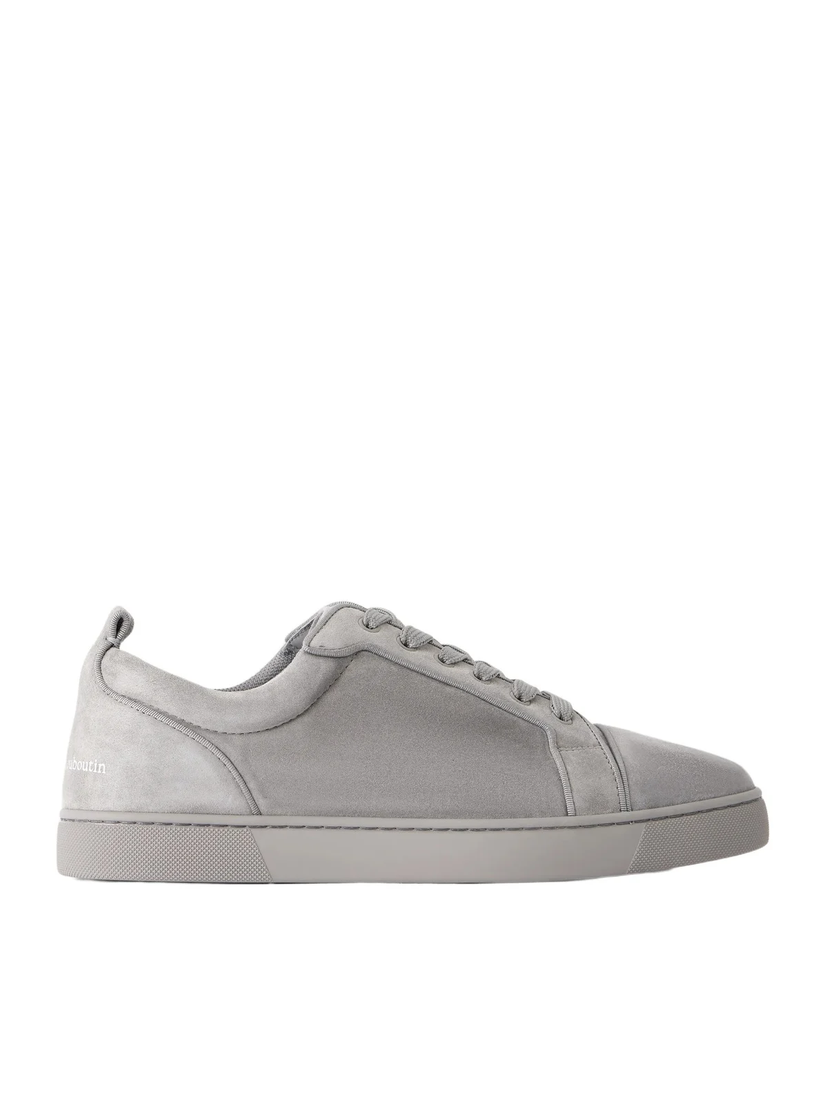 Louis Junior Grosgrain-Trimmed Suede Sneakers - Men