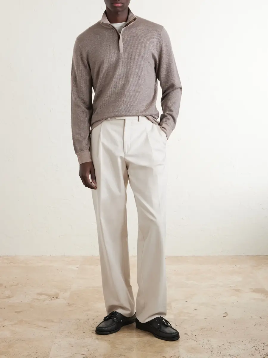 N.Peal Cashmere and Silk-Blend Shirt - Men | Thumbnail 2 N.Peal Cashmere and Silk-Blend Shirt - Men | Thumbnail 2
